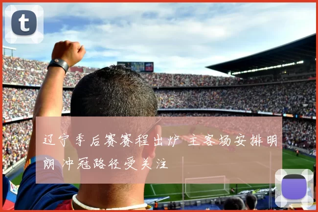 辽宁季后赛赛程出炉 主客场安排明朗 冲冠路径受关注