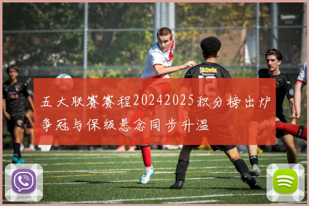 五大联赛赛程20242025积分榜出炉争冠与保级悬念同步升温